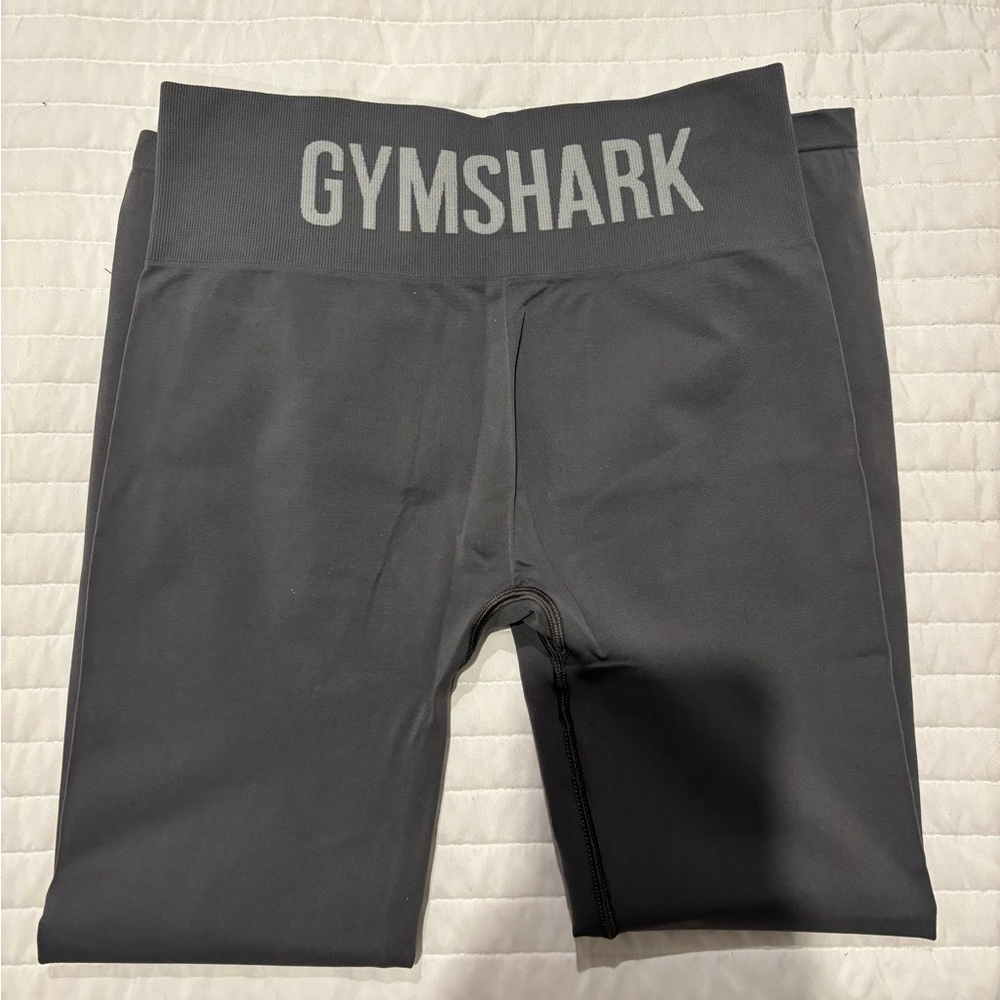 Gymshark grey high waisted seamless leggings